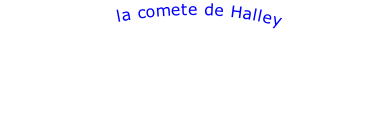 la comete de Halley
